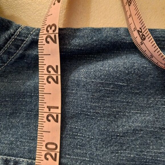 Goofy and Mickey Mouse Button Down Denim Disney Long Sleeve Shirt - Picture 6 of 9